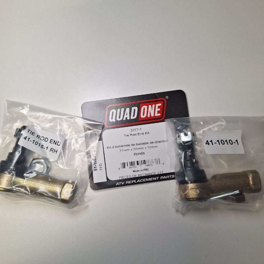Quad‎ One 3317-1 Tie Rod End Kit Honda Foreman Rubicon Rancher ATV Replacement